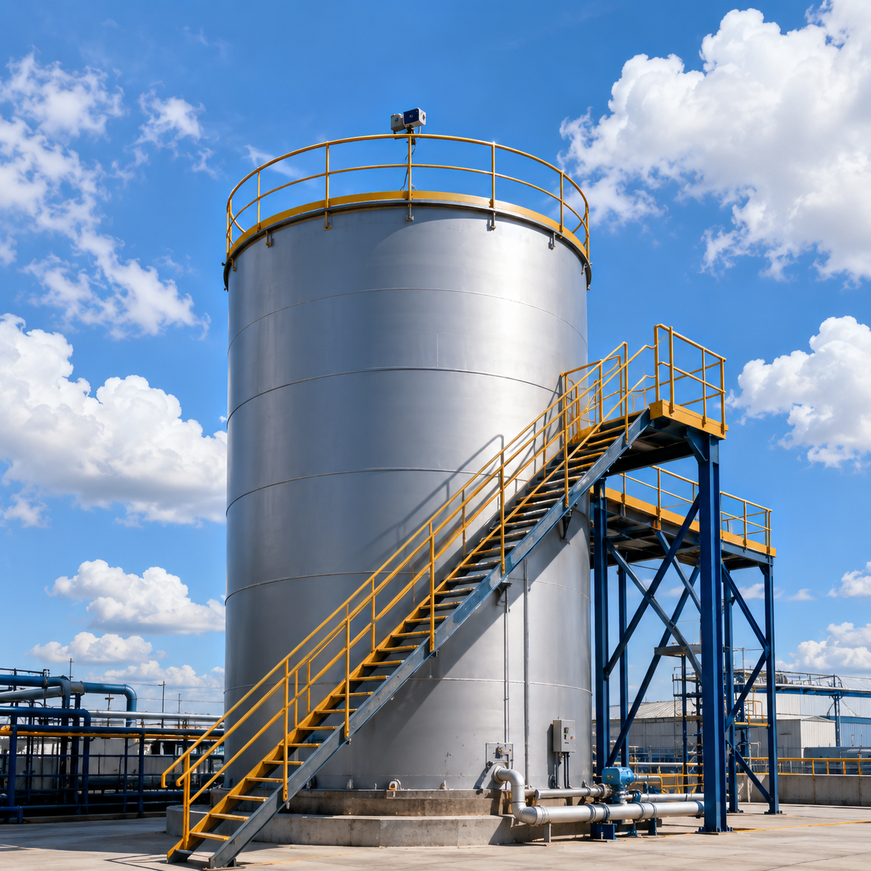 Large Hopper Level Monitoring
