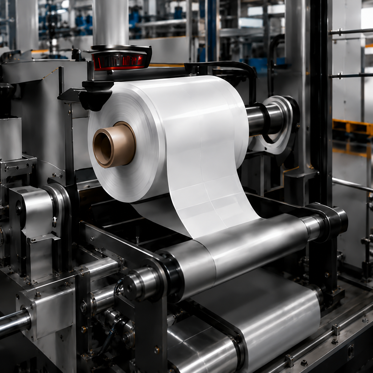 Label and Web Roll Diameter Detection