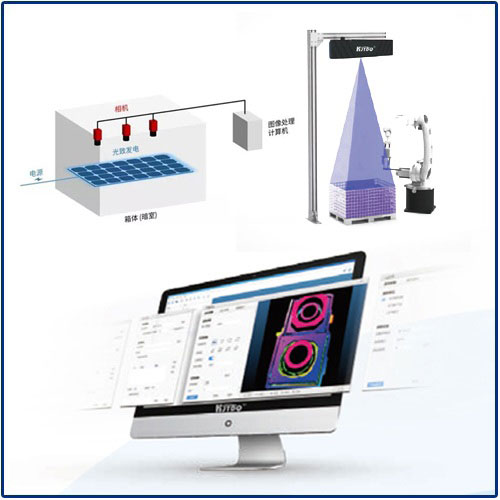 Visual inspection of photovoltaic semi-finished cells
