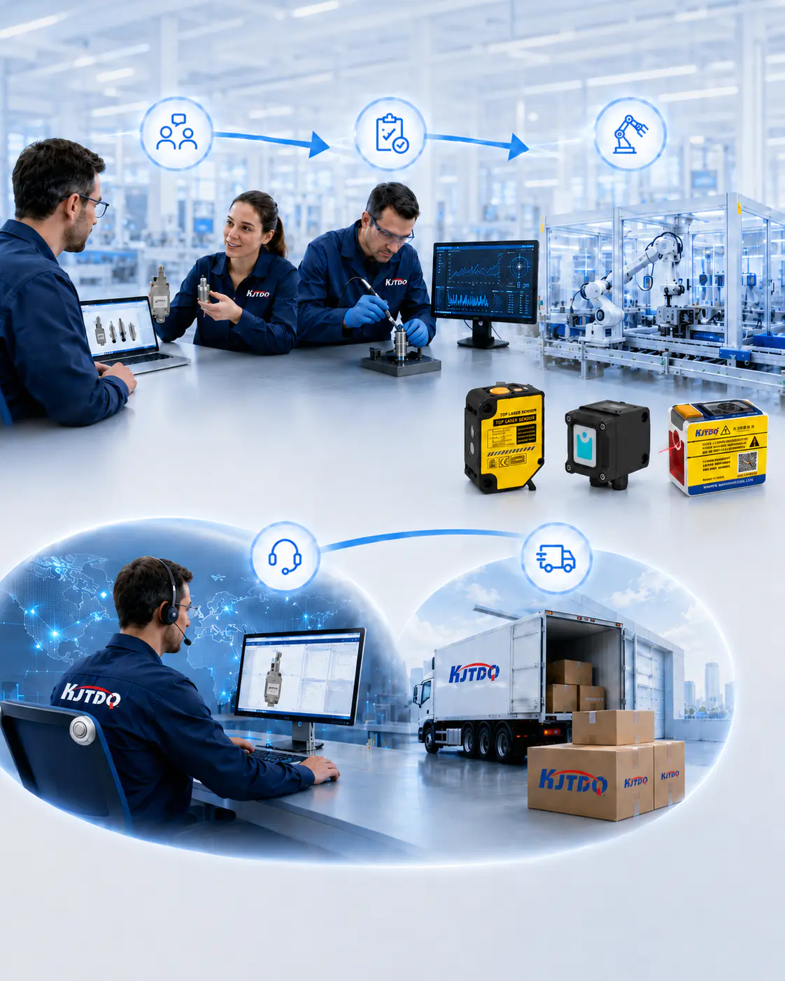 KJT Sensors production and service support
