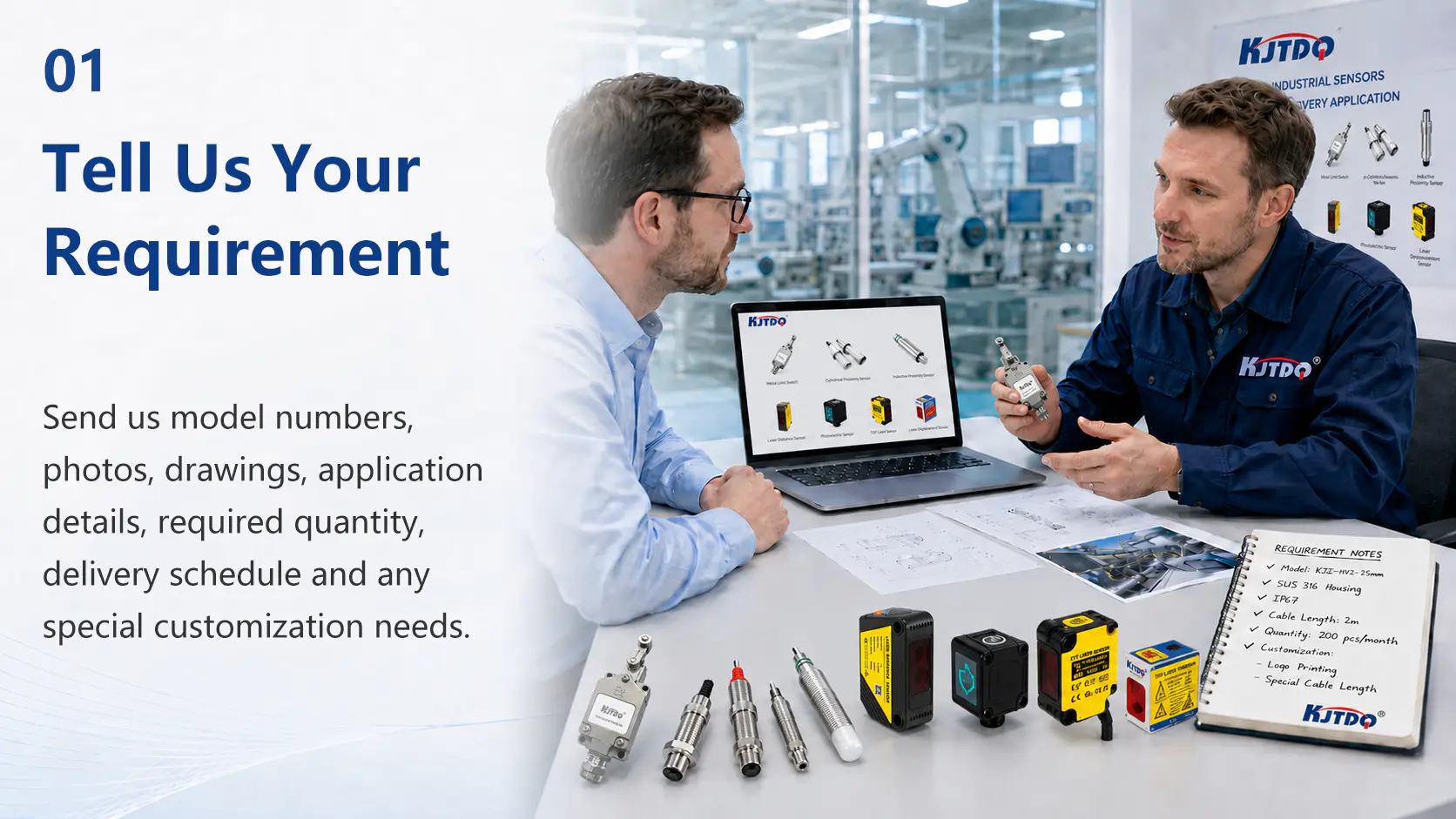 KJT Sensors service process